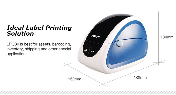 LPQ80 3″ Thermal Label Printer
