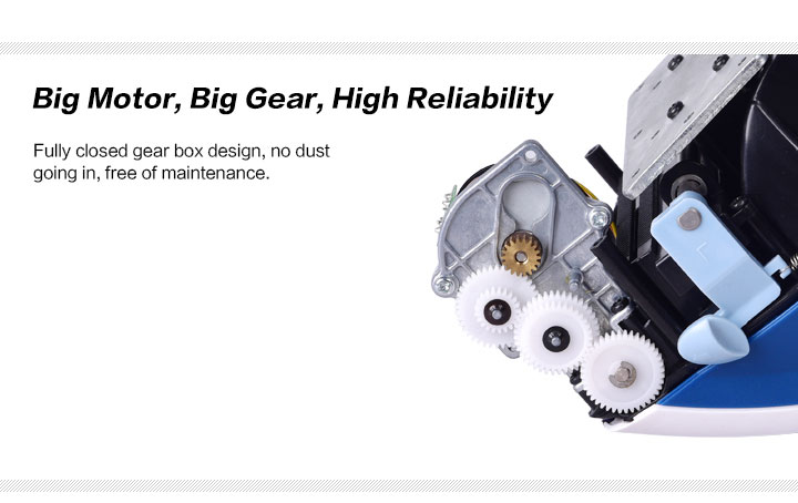 Big Motor, Big Gear, High Reliability