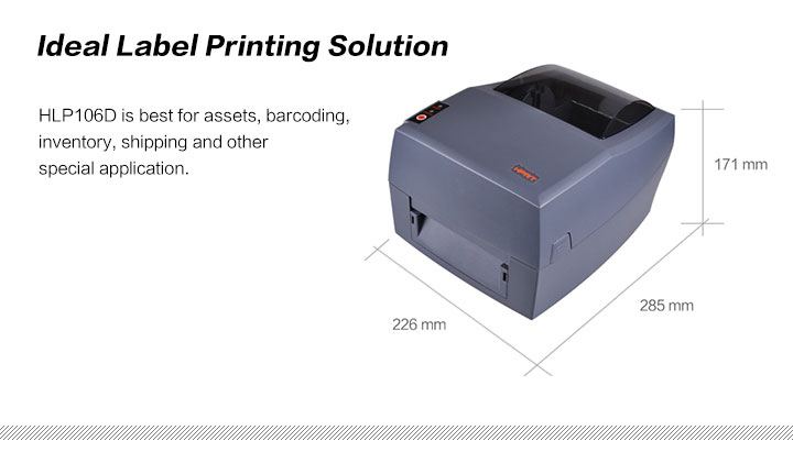 HLP106D Label Printer Features
